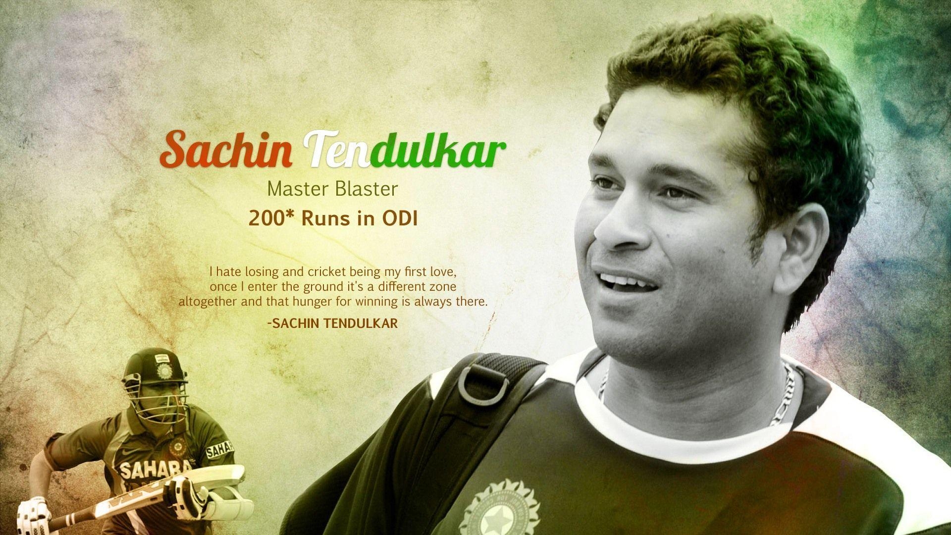 1920x1080 Sachin Tendulkar Quotes Wallpaper 10866, Desktop