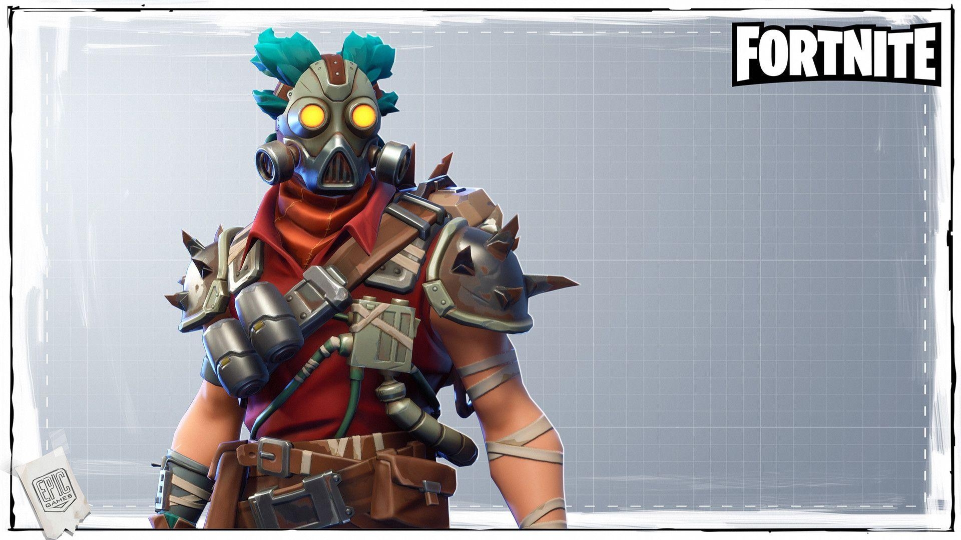 1920x1080 Ruckus Skin Fortnite Battle Royale by Rabcat Game Art, Desktop