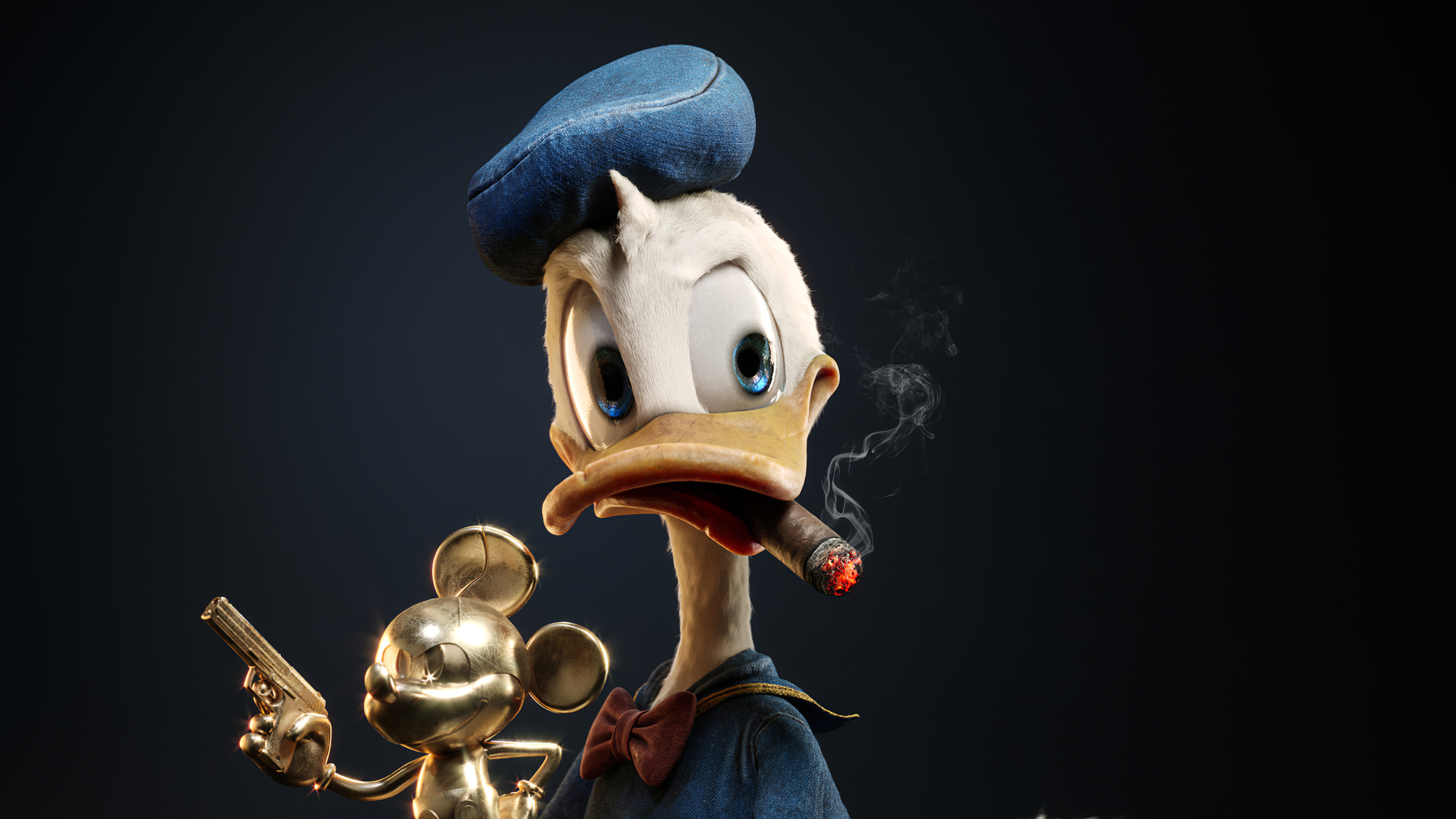 3840x2160 Donald Duck Found A Treasure 4k, HD Cartoons, 4k Wallpaper, Image, Background, Photo and Picture, Desktop