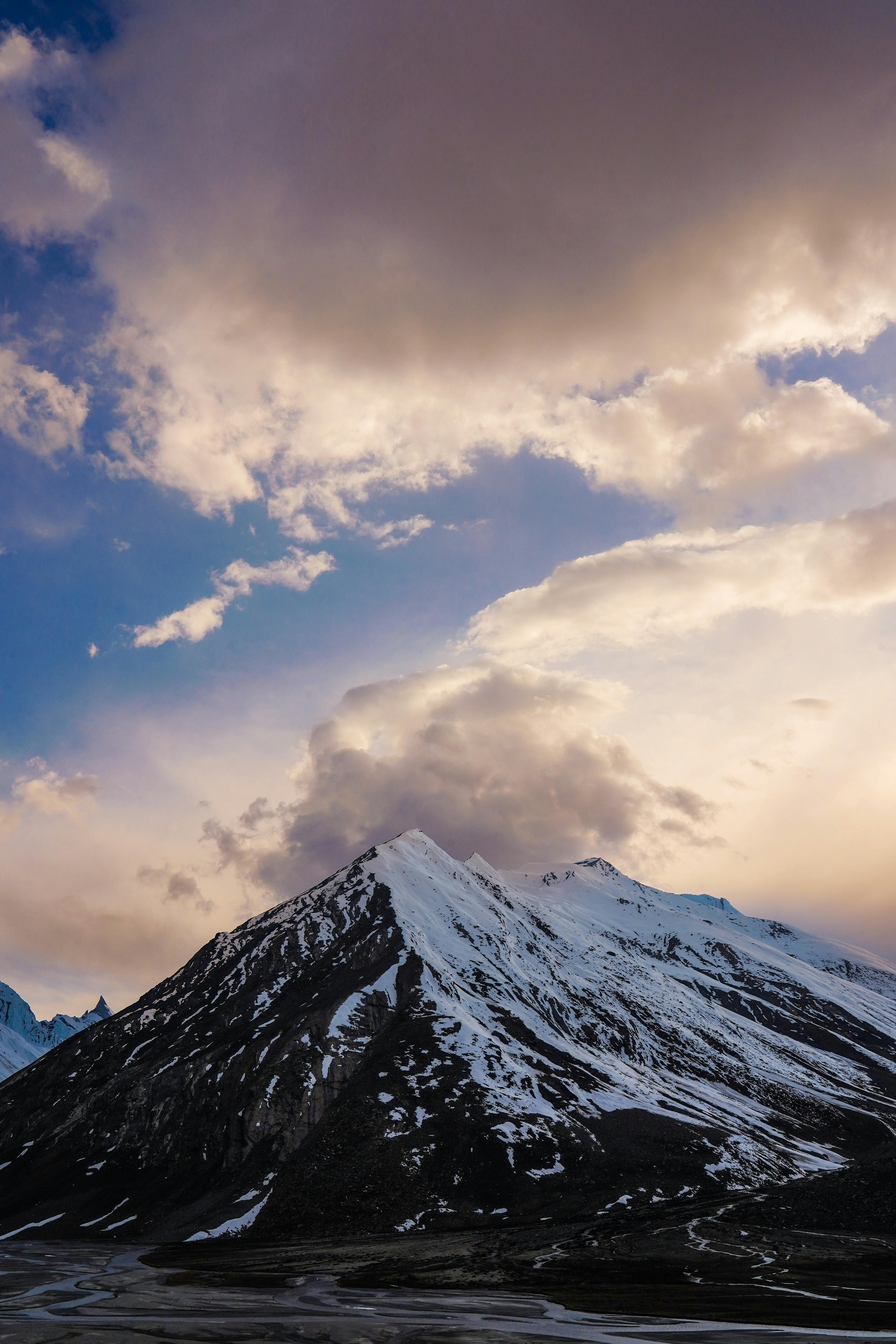 3780x5660 Snowcapped Mountain · Free, Phone