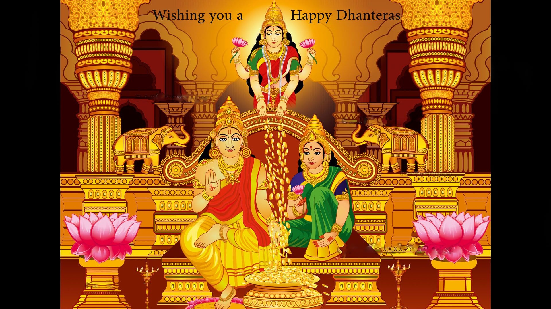 1920x1080 Dhanteras Laxmi Kuber Wallpaper Image Kuber Image HD, Desktop