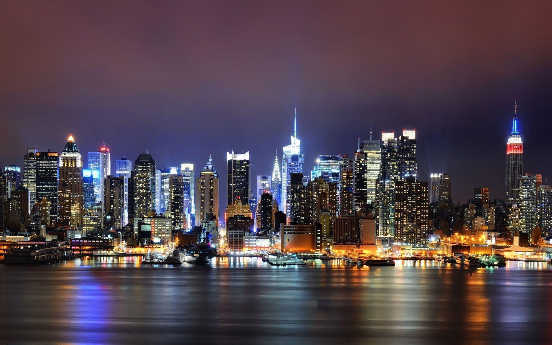 1920x1200 Hd Wallpaper New York Skyline, Desktop