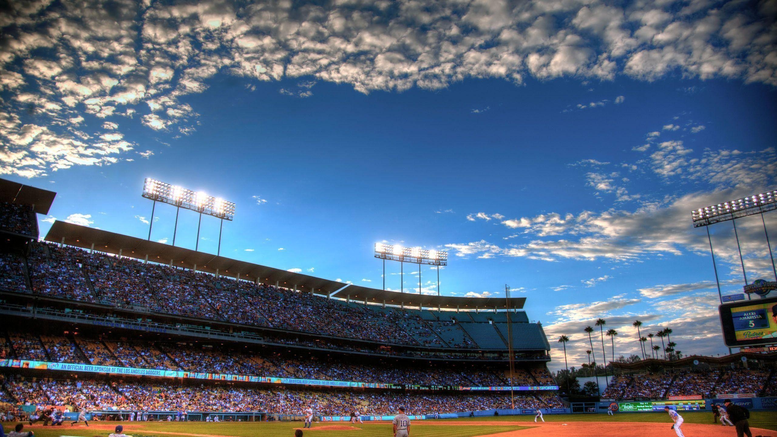 2560x1440 Dodgers Stadium Wallpaper, Desktop