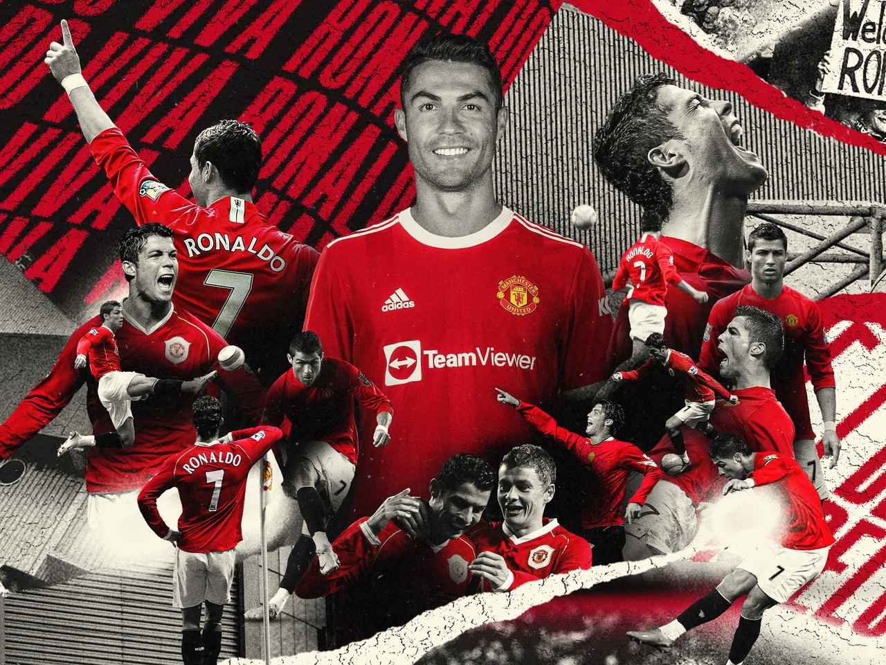 1280x960 Exclusive First Photo Of Cristiano Ronaldo In New Man Utd Kit For 2021 22, Desktop