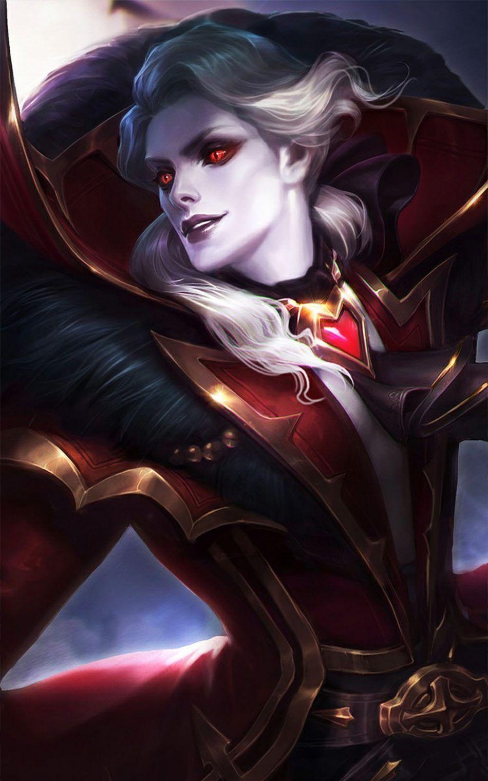 950x1520 Viscount Alucard Mobile Legends 4K Ultra HD Mobile Wallpaper, Phone