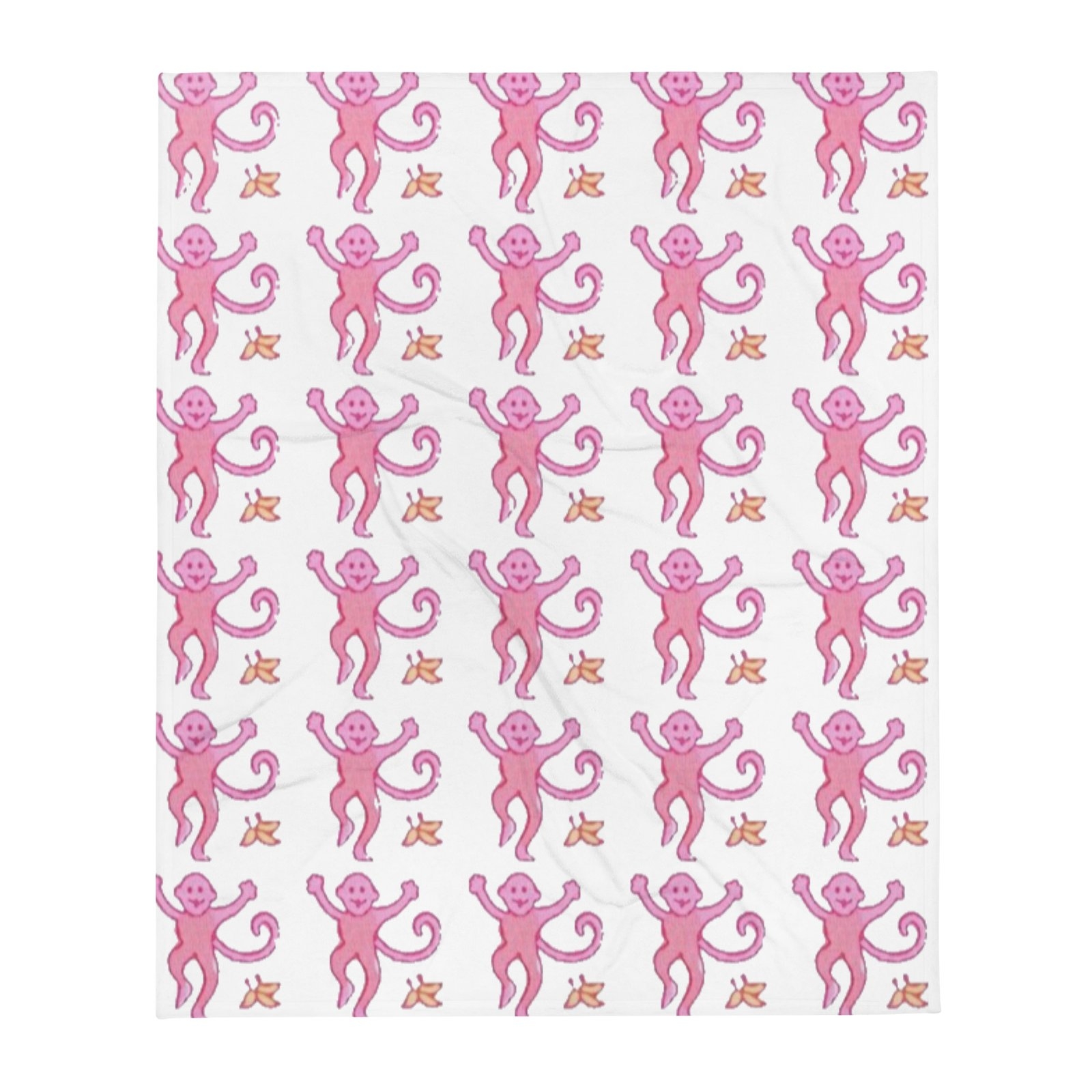 1600x1600 Preppy Monkey Throw Blanket. Throw blankets for couch, Phone