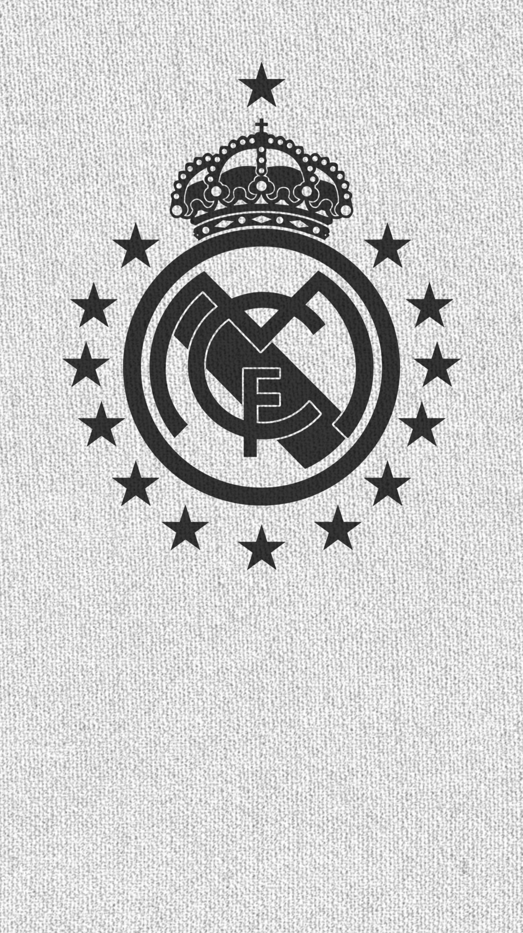 1840x3270 Real Madrid logo Stars 14, Phone