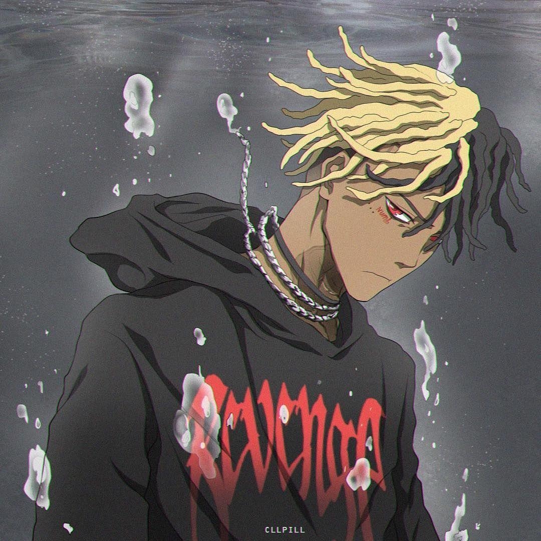 1080x1080 XXXTENTACION Art, Phone