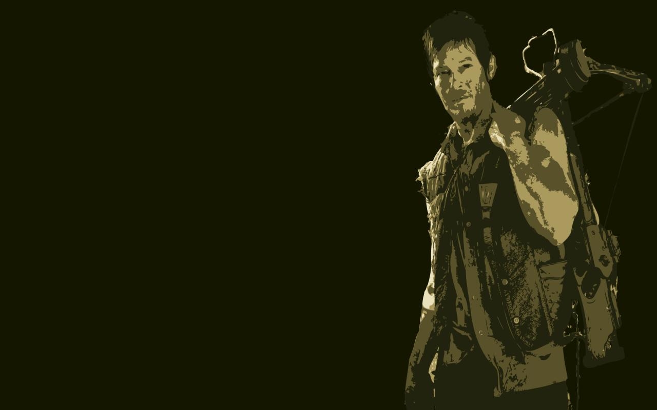 1280x800 Daryl Dixon Grunge HD Wallpaper by HD Wallpaper Daily, Desktop