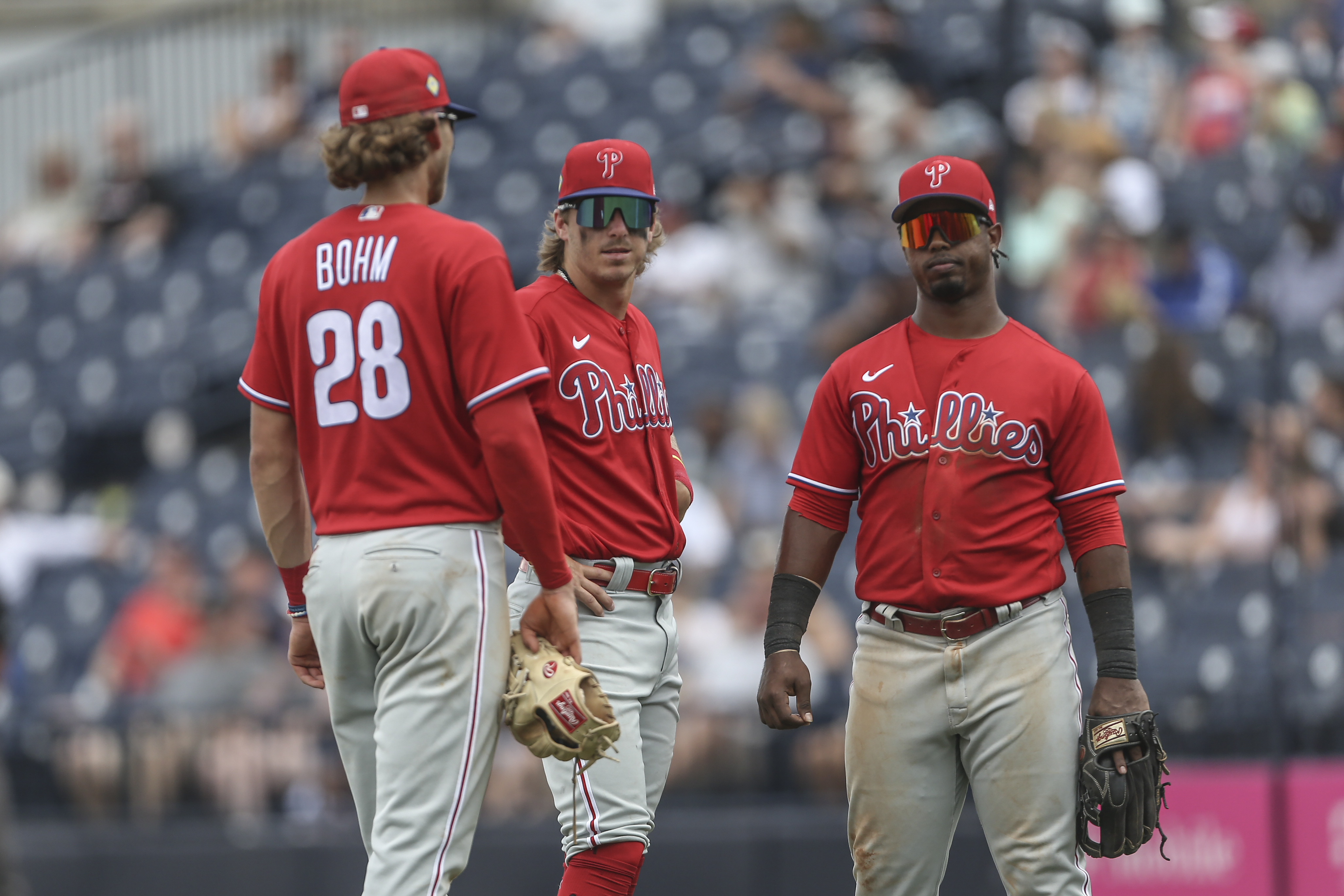 4110x2740 Bryson Stott, Alec Bohm, and Mickey Moniak, Desktop