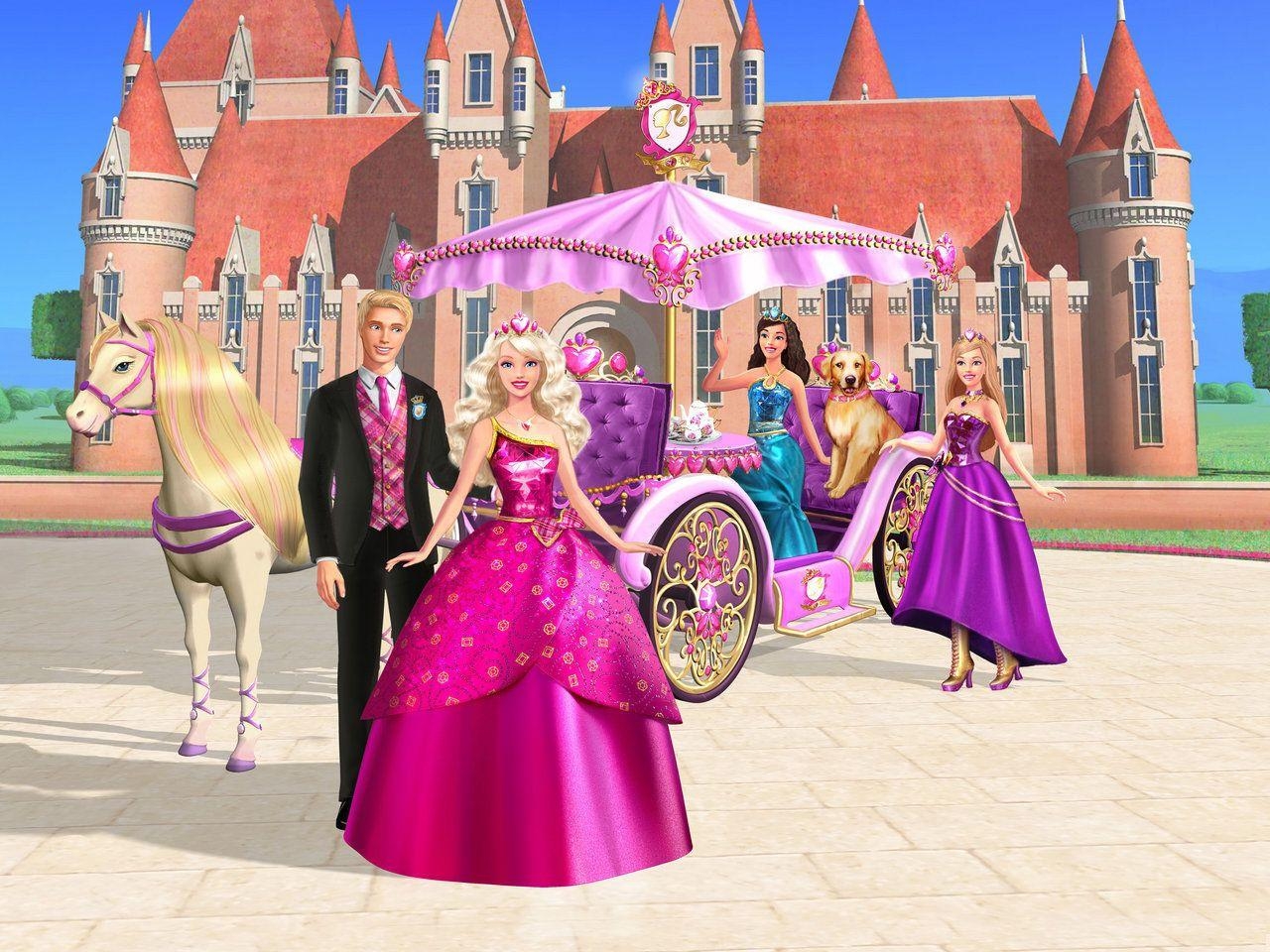 1280x960 Barbie Princess Charms School Entertainment Hd Wallpaper, Desktop