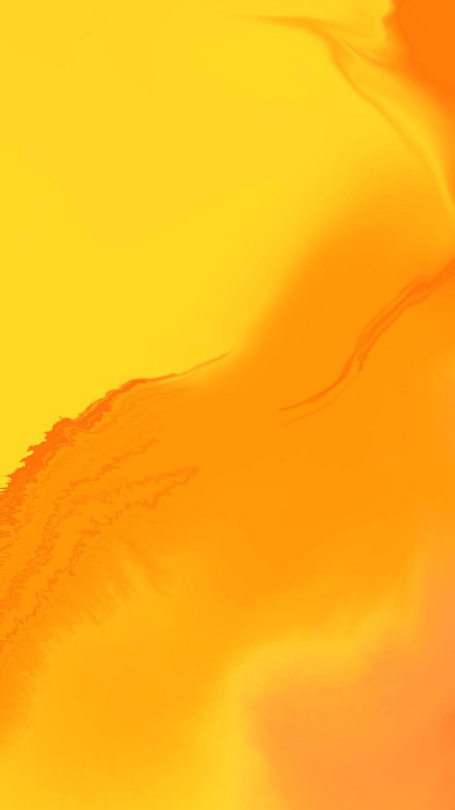 940x1670 Download Wallpaper  Paint, Yellow, Orange, Wavy Iphone 8 7, Phone