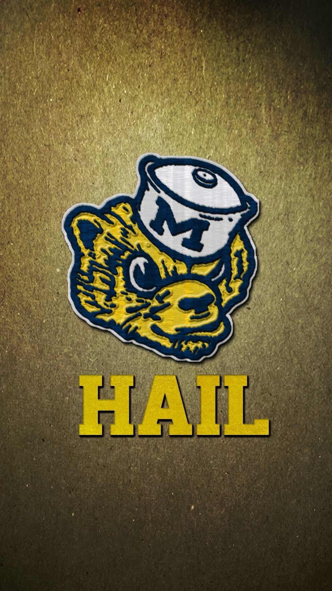 1080x1920 Michigan Wolverines Wallpaper, Phone