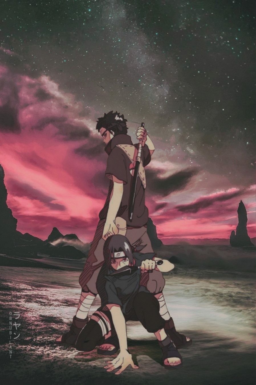 900x1350 Sad Itachi And Shisui Wallpaper Best Image, Phone