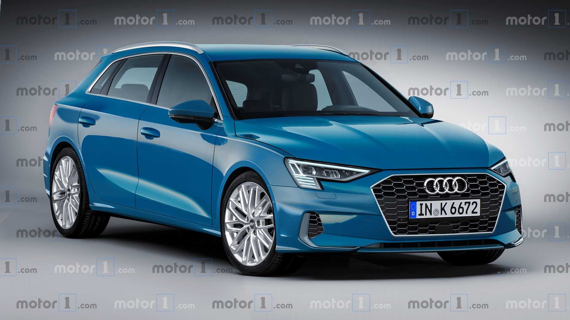 1920x1080 Audi A3 Sportback Render Takes Off The Camouflage, Desktop