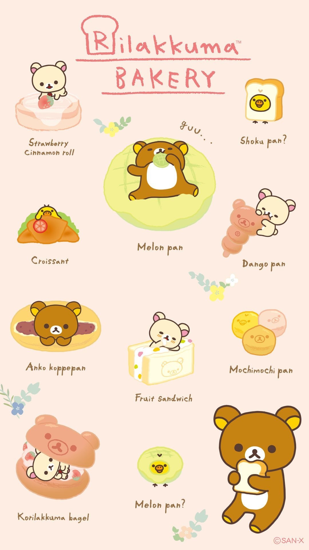 1080x1920 Rilakkuma iphone, iPhone, Desktop HD Background, Phone