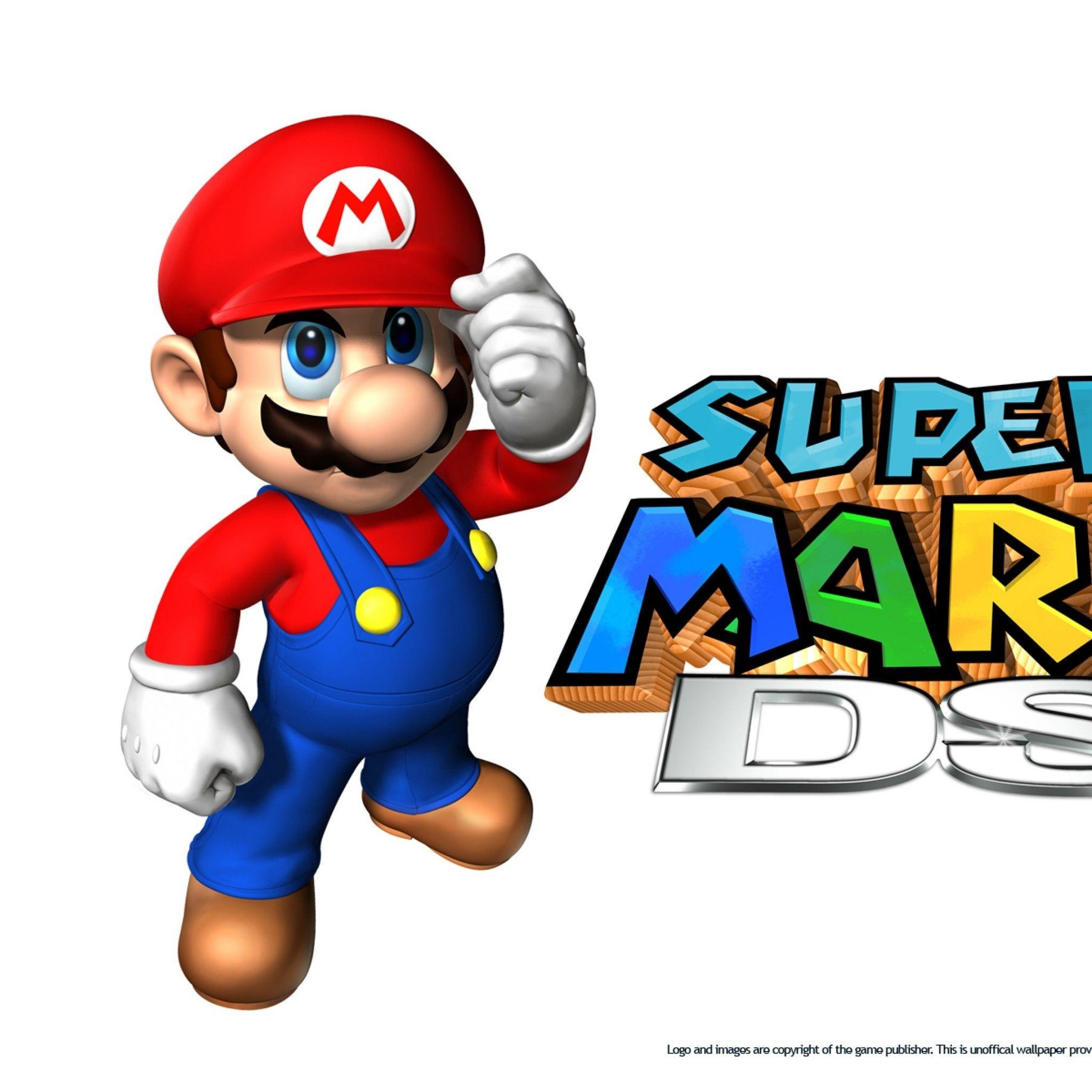 2050x2050 Super Mario 64 Wallpaper PIC WPXH343048, Phone