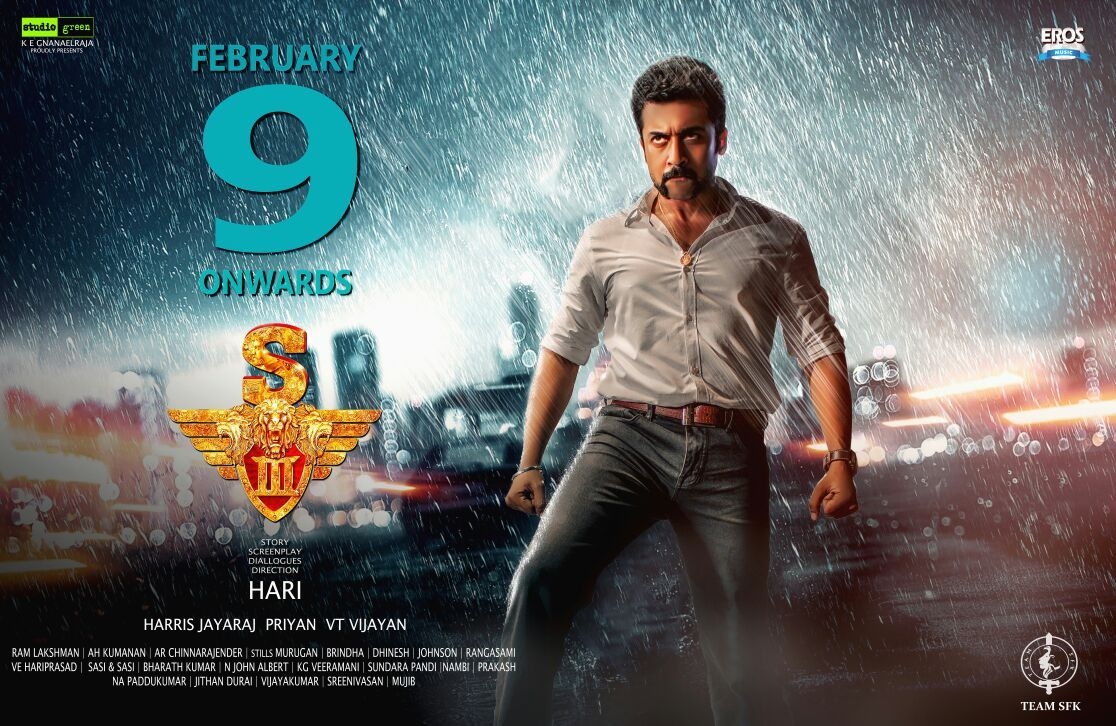 1120x730 Singam 3 HD new posters, Desktop