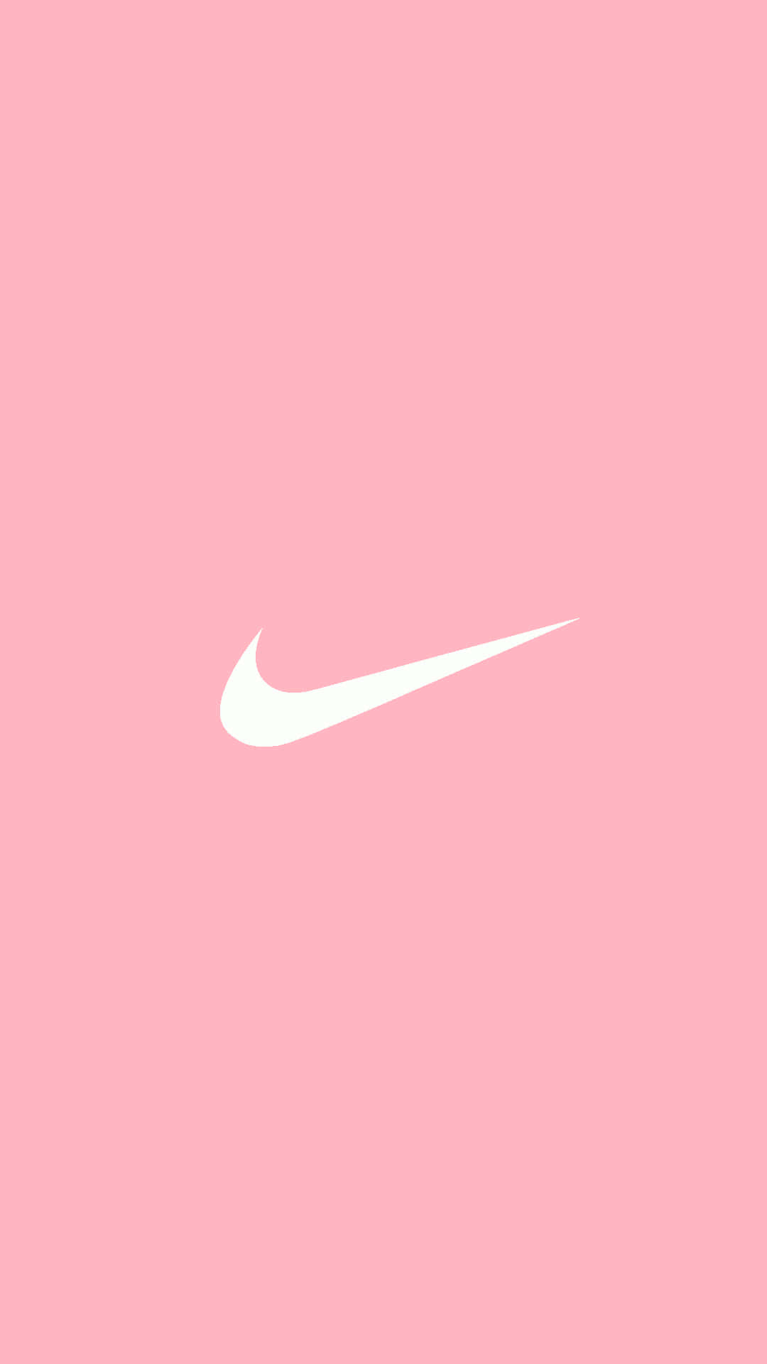 1080x1920 Download nike logo on a pink background, Phone