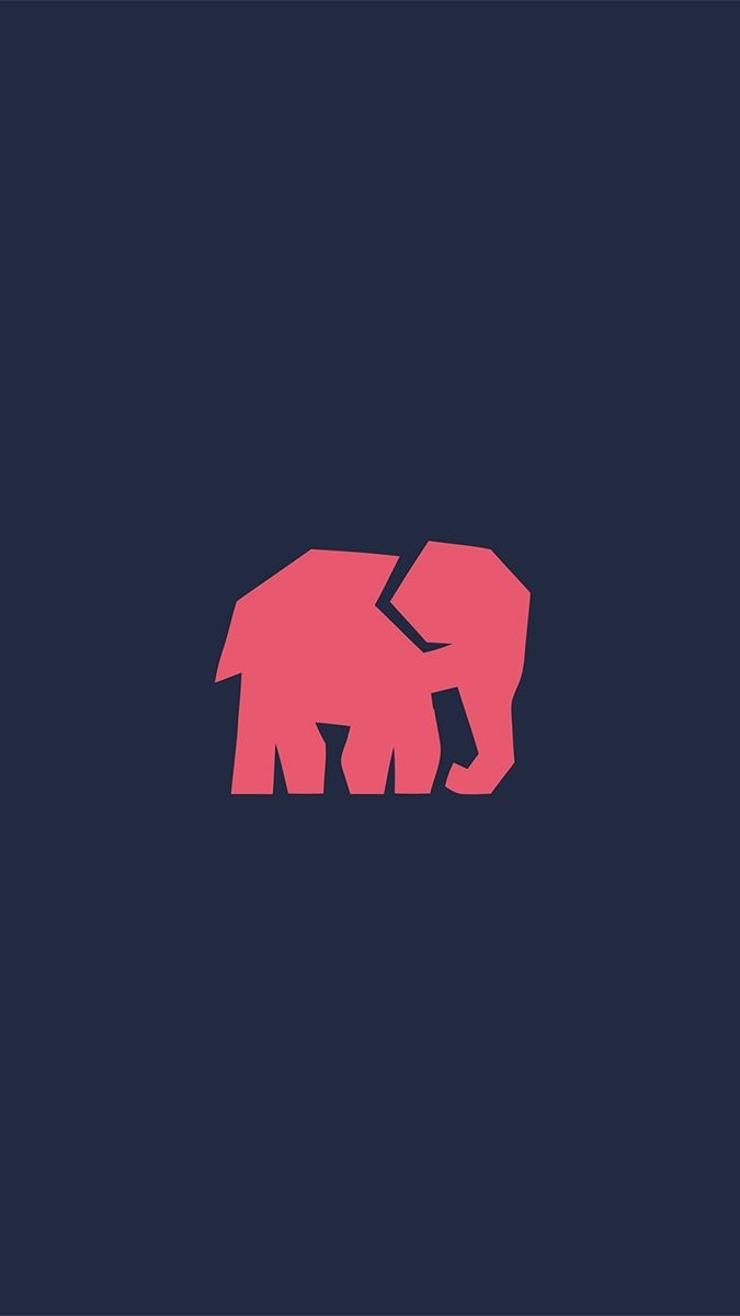 680x1200 Minimal Elephant IPhone Wallpaper. Elephant Iphone Wallpaper, Elephant Iphone, Elephant Wallpaper, Phone