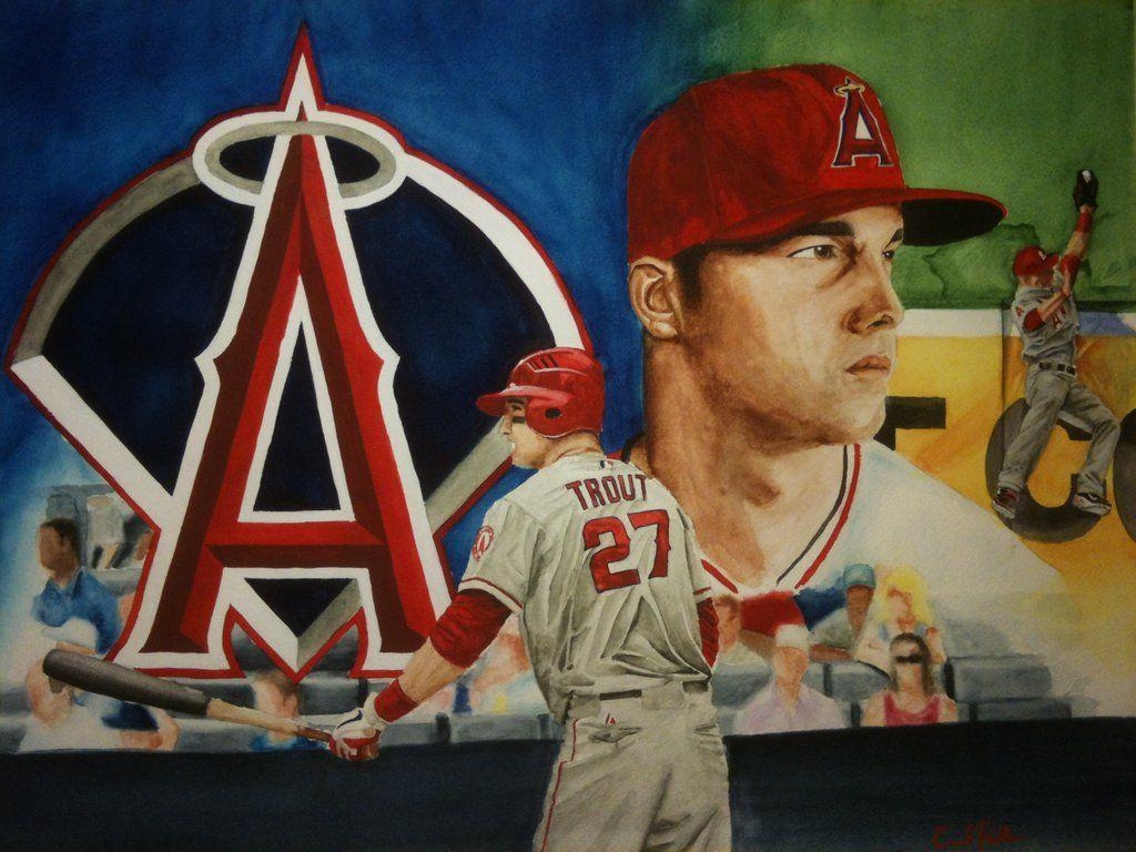 1030x770 Cool Mike Trout Wallpaper, Desktop