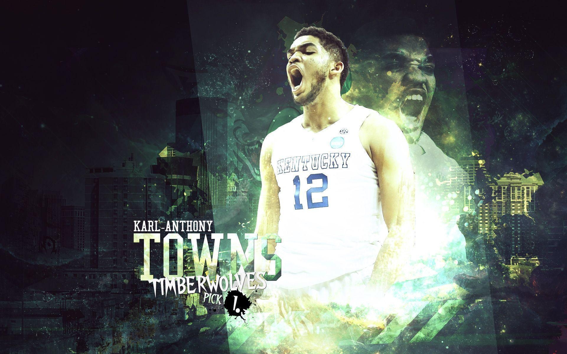 1920x1200 Karl Anthony Towns Wallpaper. Basketball Wallpaper At, Desktop