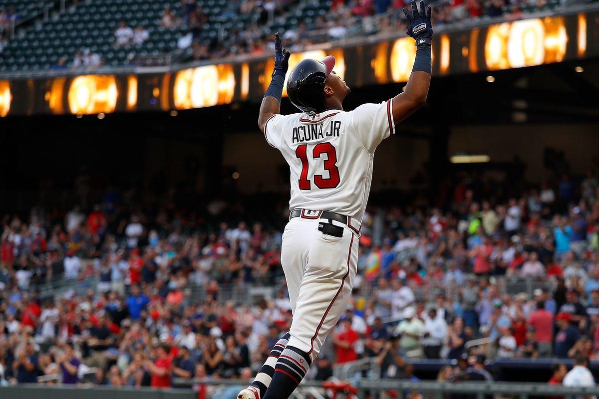 1200x800 Ronald Acuña Jr. hits 3rd straight leadoff home run and 8th, Desktop