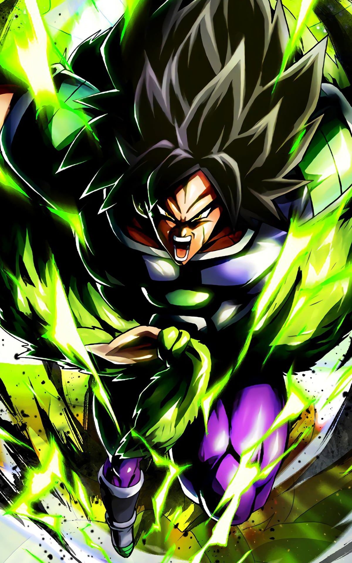 1200x1920 Wallpaper Dragon Ball Z Broly Free HD Wallpaper, Phone