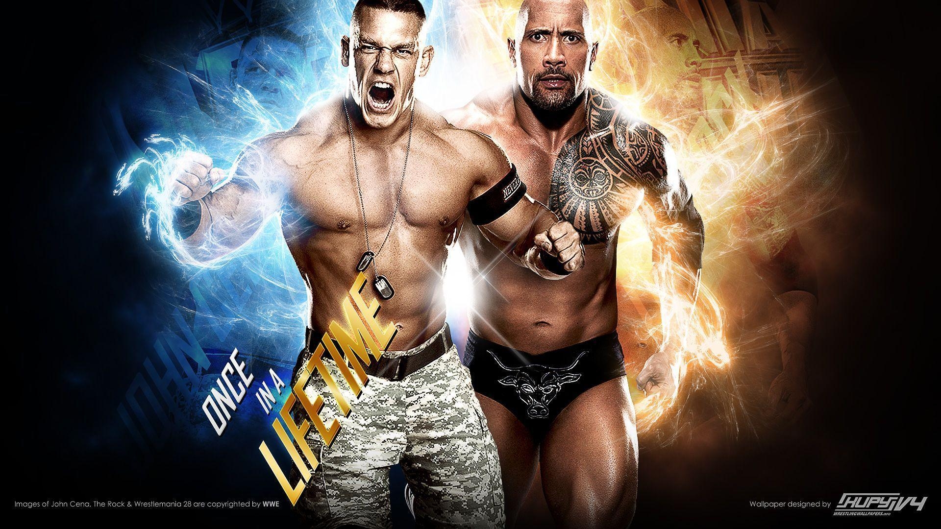 1920x1080 NEW Road to WrestleMania 28: John Cena vs. The Rock Once In A, Desktop