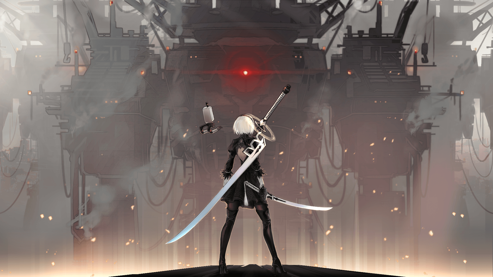 1920x1080 NieR: Automata HD Wallpaper, Desktop