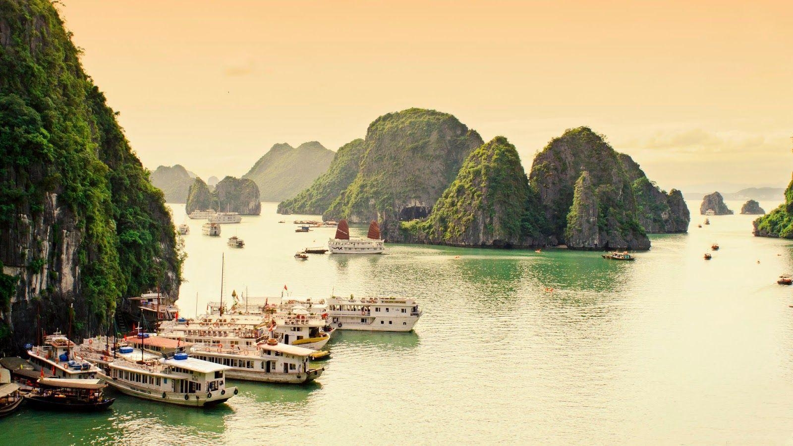 1600x900 Download Ha Long Bay Wallpaper. Most beautiful places in, Desktop