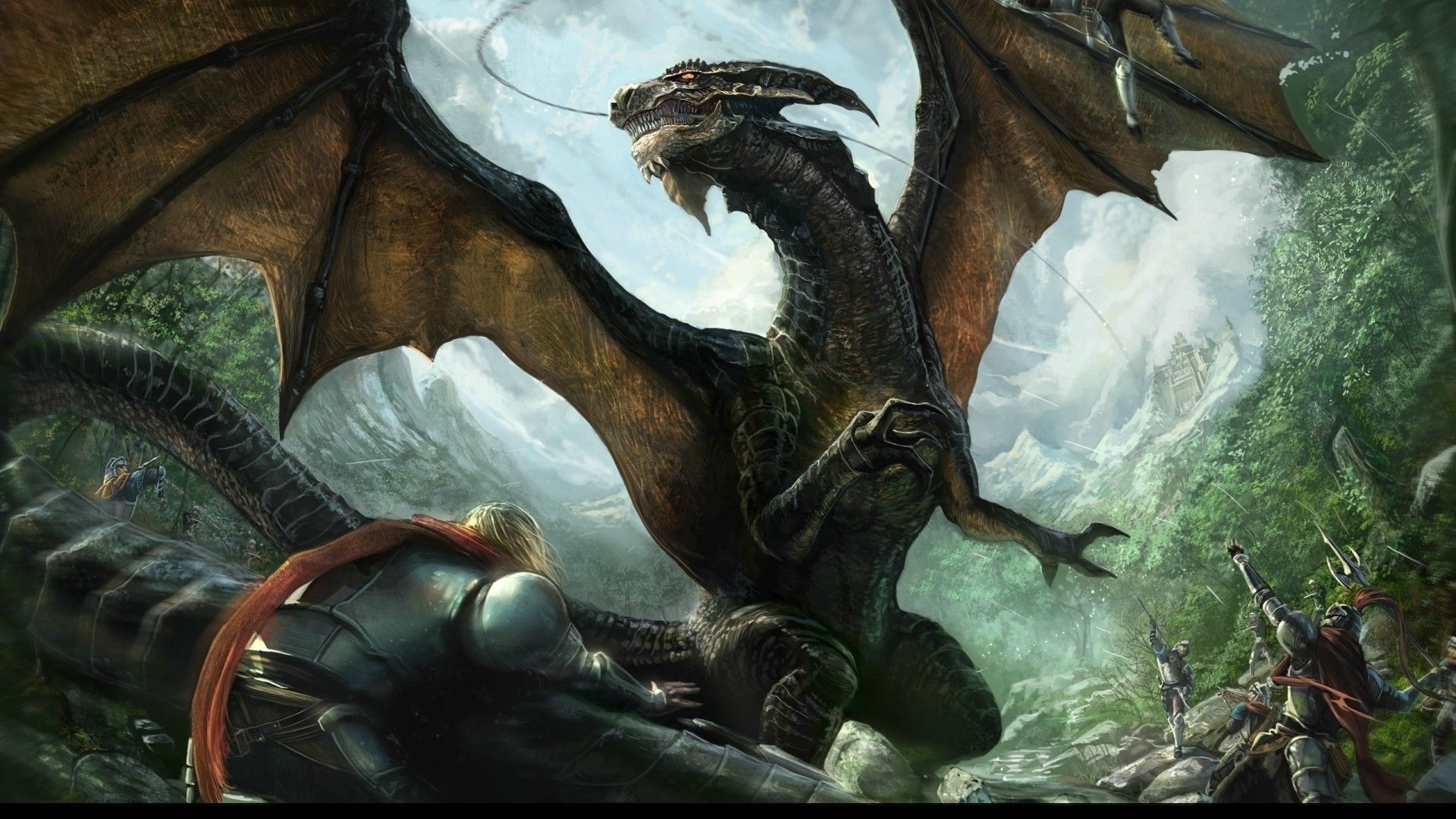 1920x1080 Dragons are Real?. Forging Our Stories, Desktop