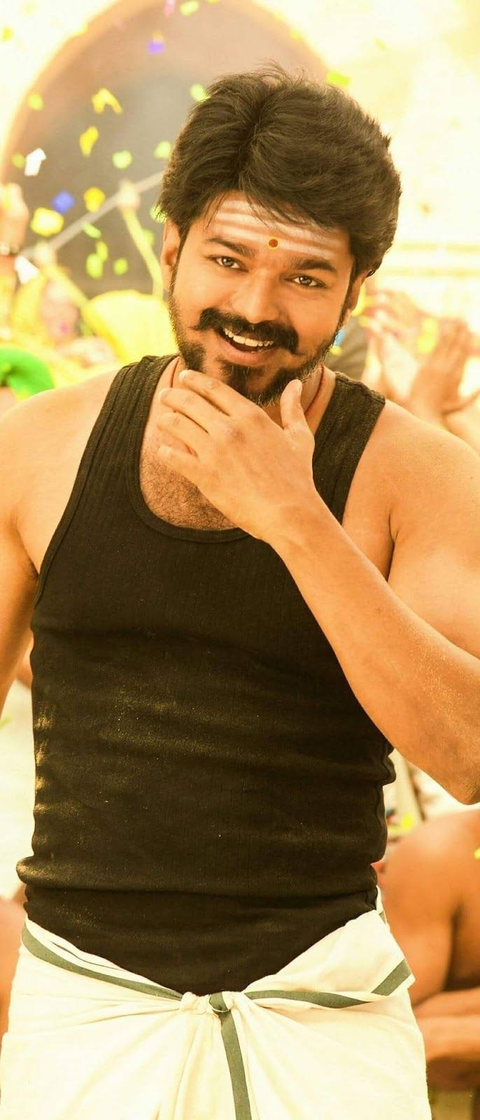 690x1600 Vijay Mobile Wallpaper from the Movie Mersal 2. tamil movie Wallpaper. Most handsome actors, Actor photo, Girl actors, Phone