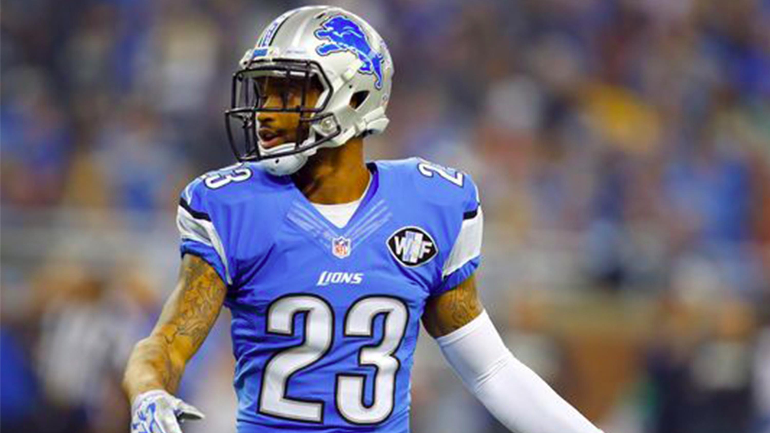 3000x1690 darius slay 23 detroit lions jersey, Desktop