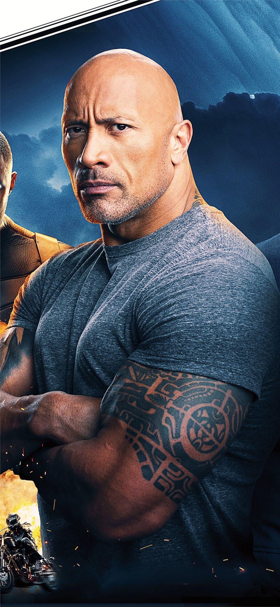 1130x2440 hobbs and shaw 4k iPhone X Wallpaper Free Download, Phone