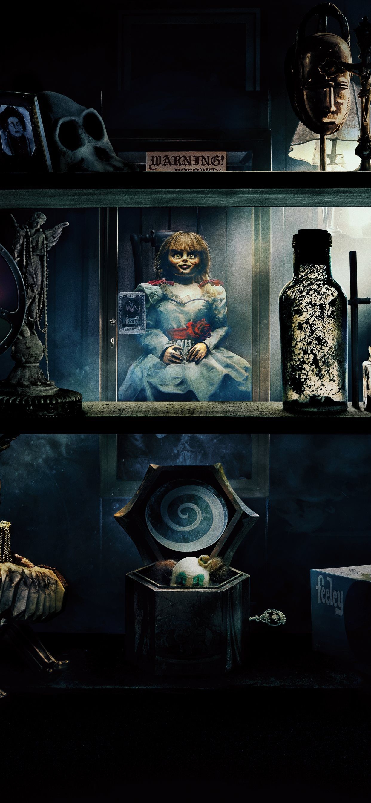 1250x2690 annabelle comes home 2019 8k iPhone Wallpaper Free Download, Phone