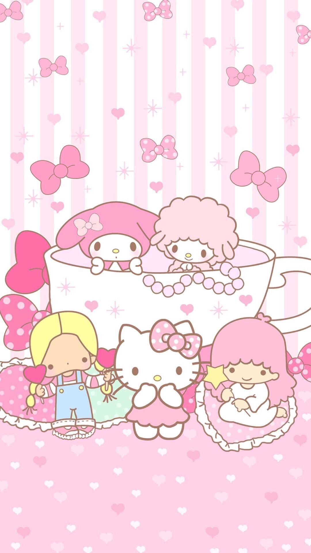 1080x1920 My Melody Sanrio Wallpaper Free My Melody Sanrio Background, Phone