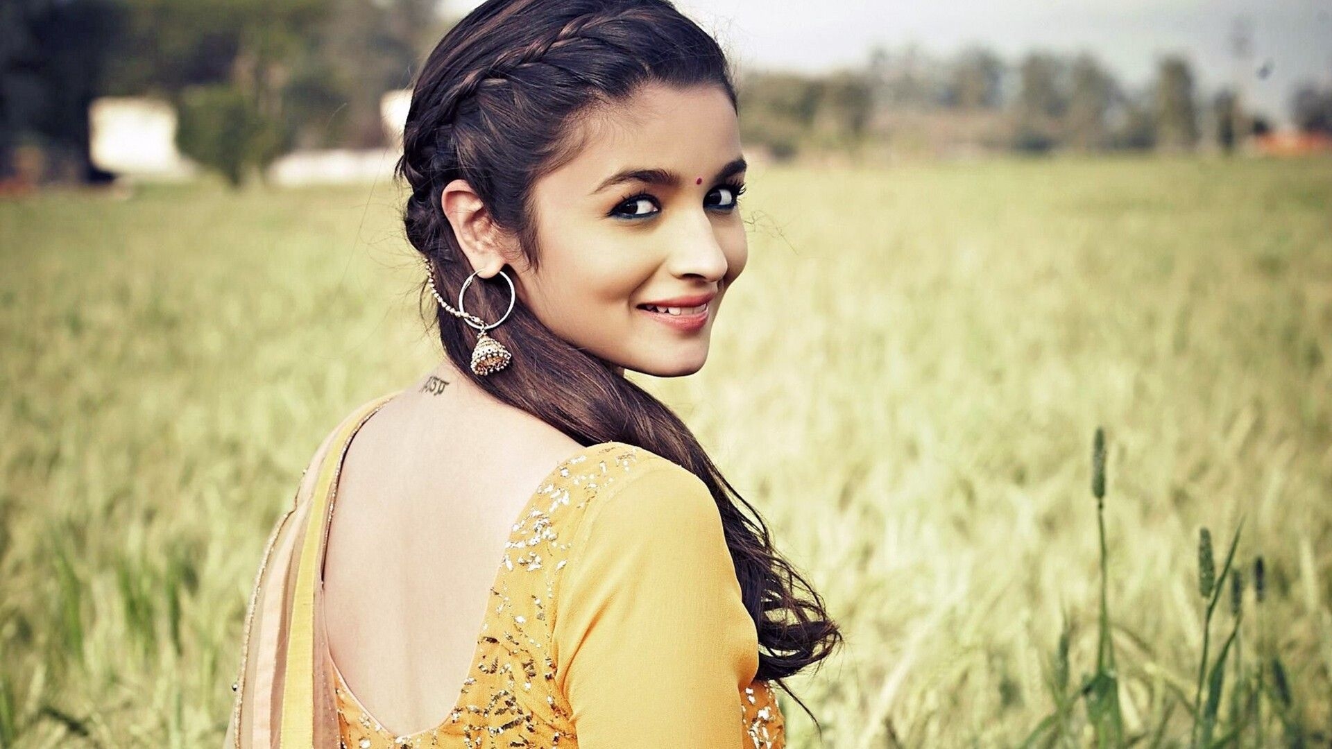 1920x1080 Alia Bhatt Desi Look Laptop Full HD 1080P HD 4k, Desktop