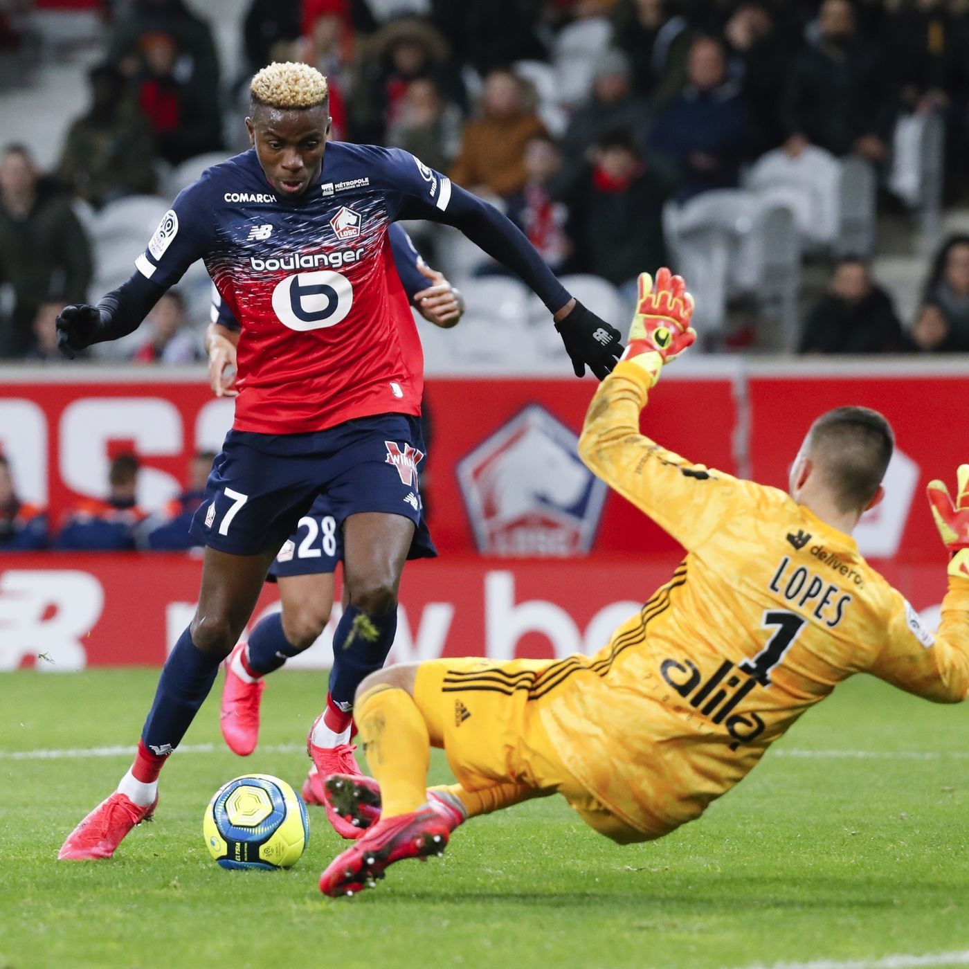 1400x1400 Manchester United target Lille striker Victor Osimhen Busby Babe, Phone