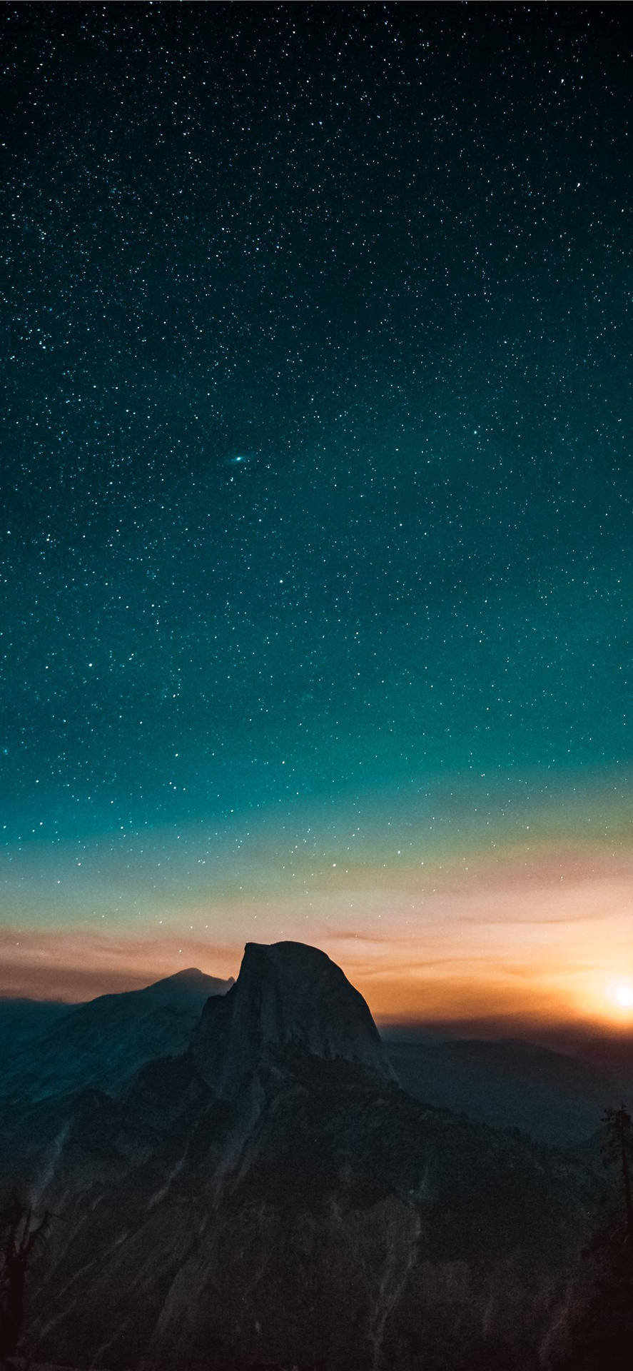 890x1920 Download Cool iPhone 11 Starry Sunset, Phone