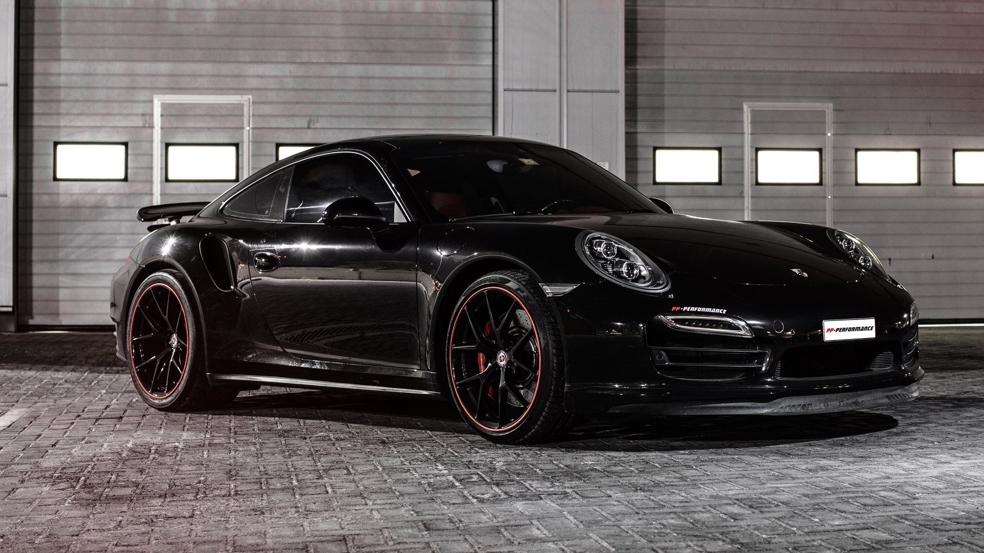 1920x1080 Porsche Pp Performance, Turbo, Black Porsche, 911, Desktop