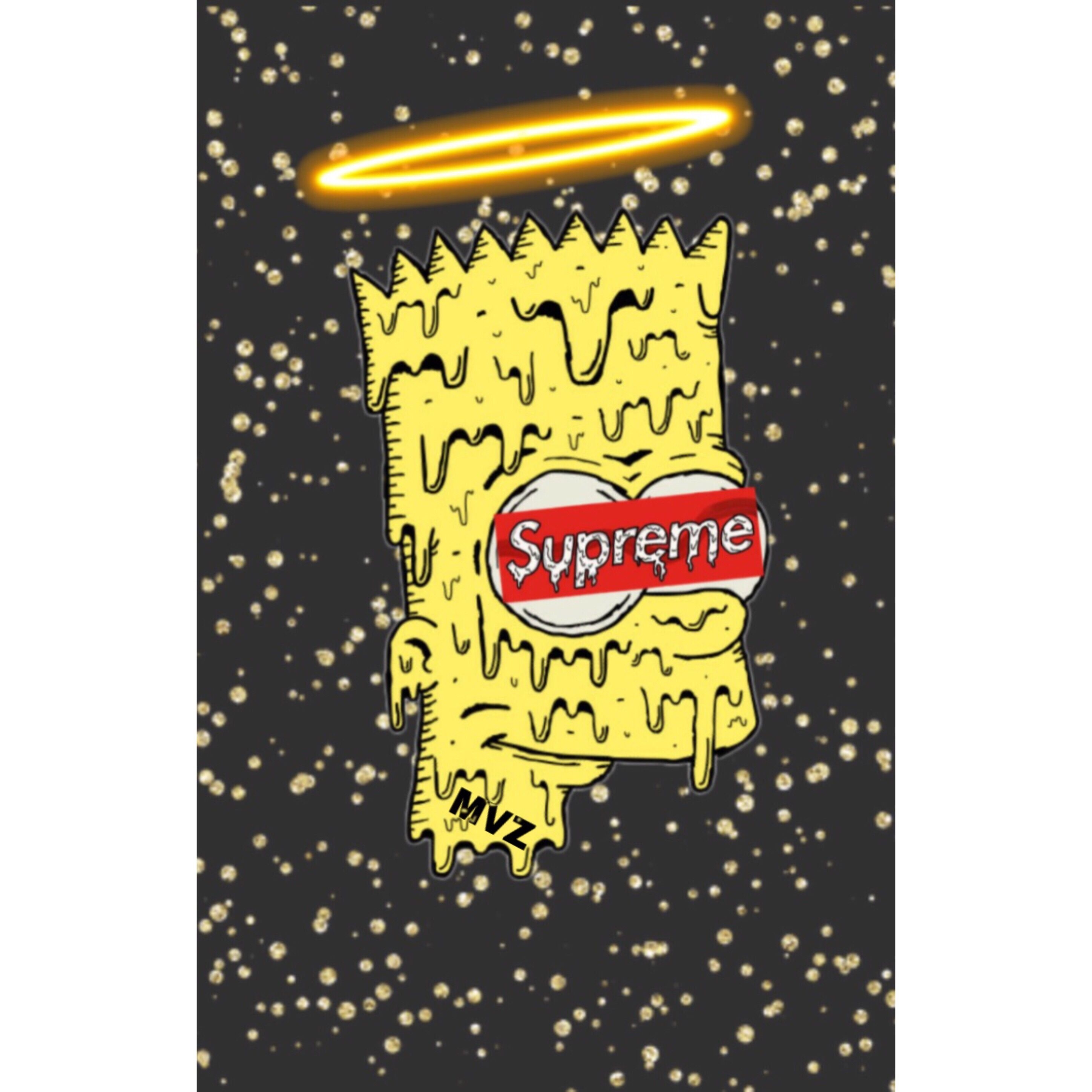 2900x2900 Bart Drip Wallpaper, Phone