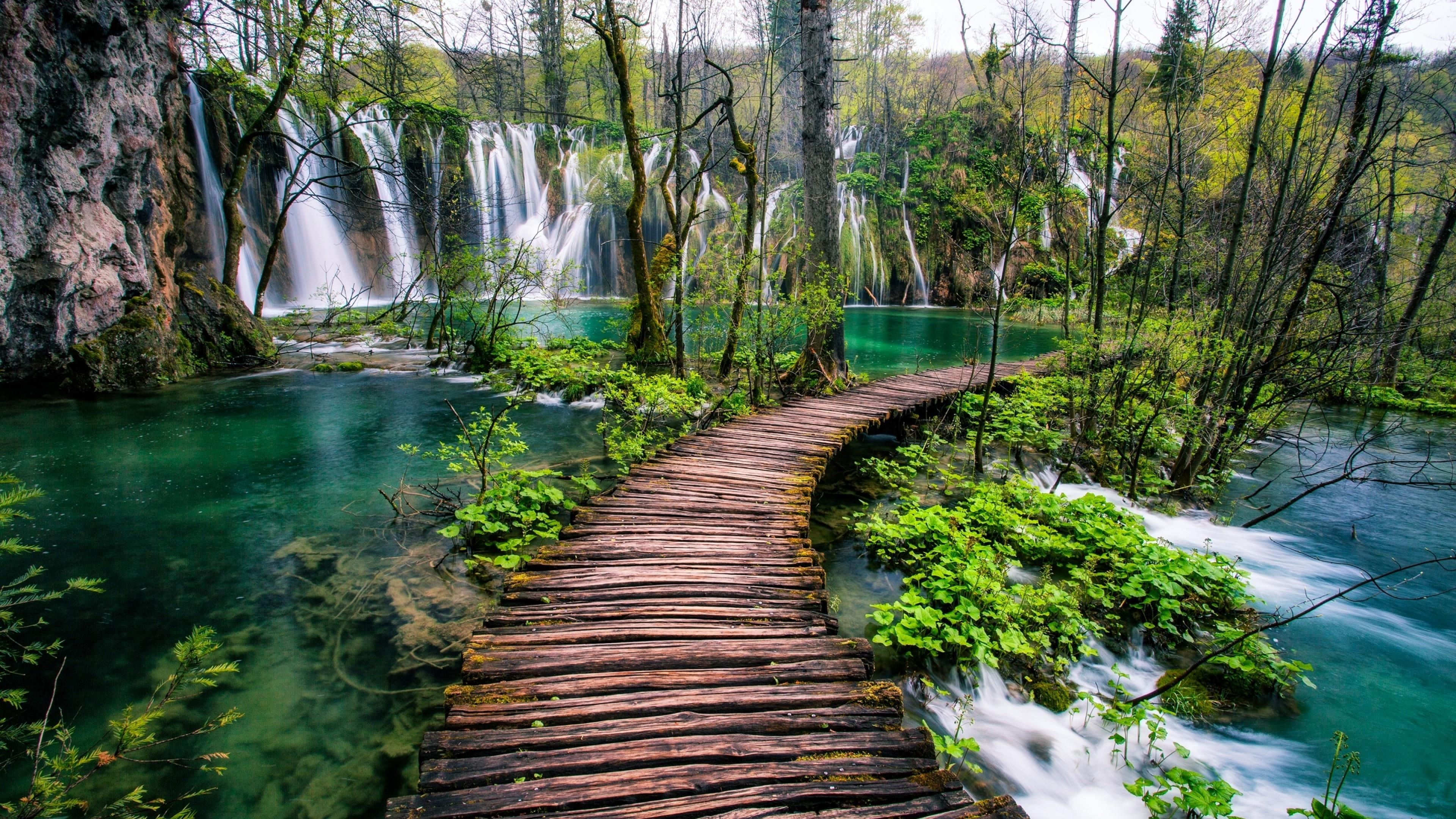 3840x2160 Plitvice Lakes National Park Wallpaper. Wallpaper Studio 10. Tens, Desktop