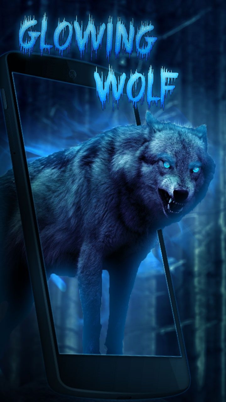 720x1280 Glow wolf Live Wallpaper: Appstore for Android, Phone