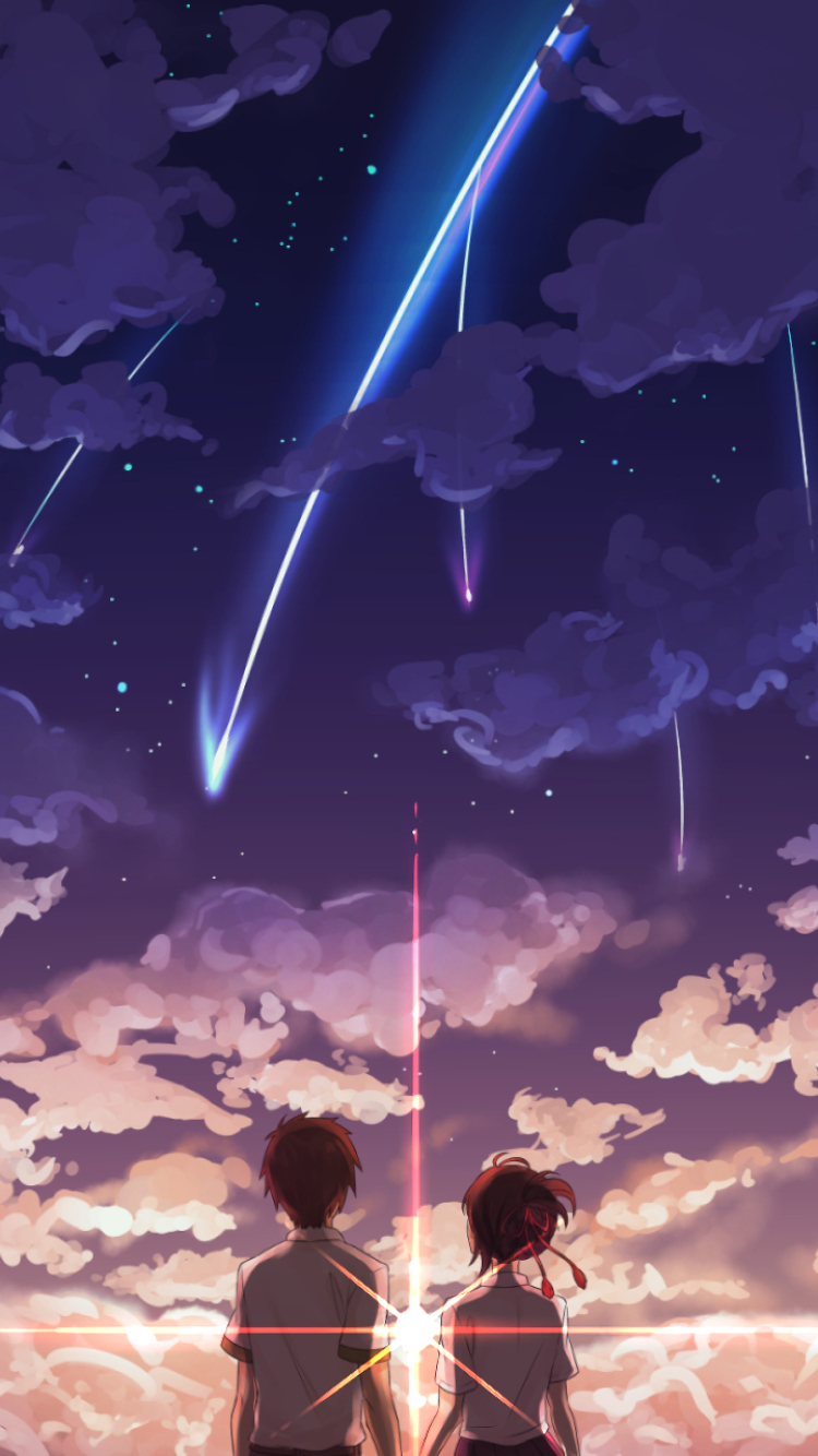 750x1340 Your Name iPhone Wallpaper Free Your Name iPhone Background, Phone