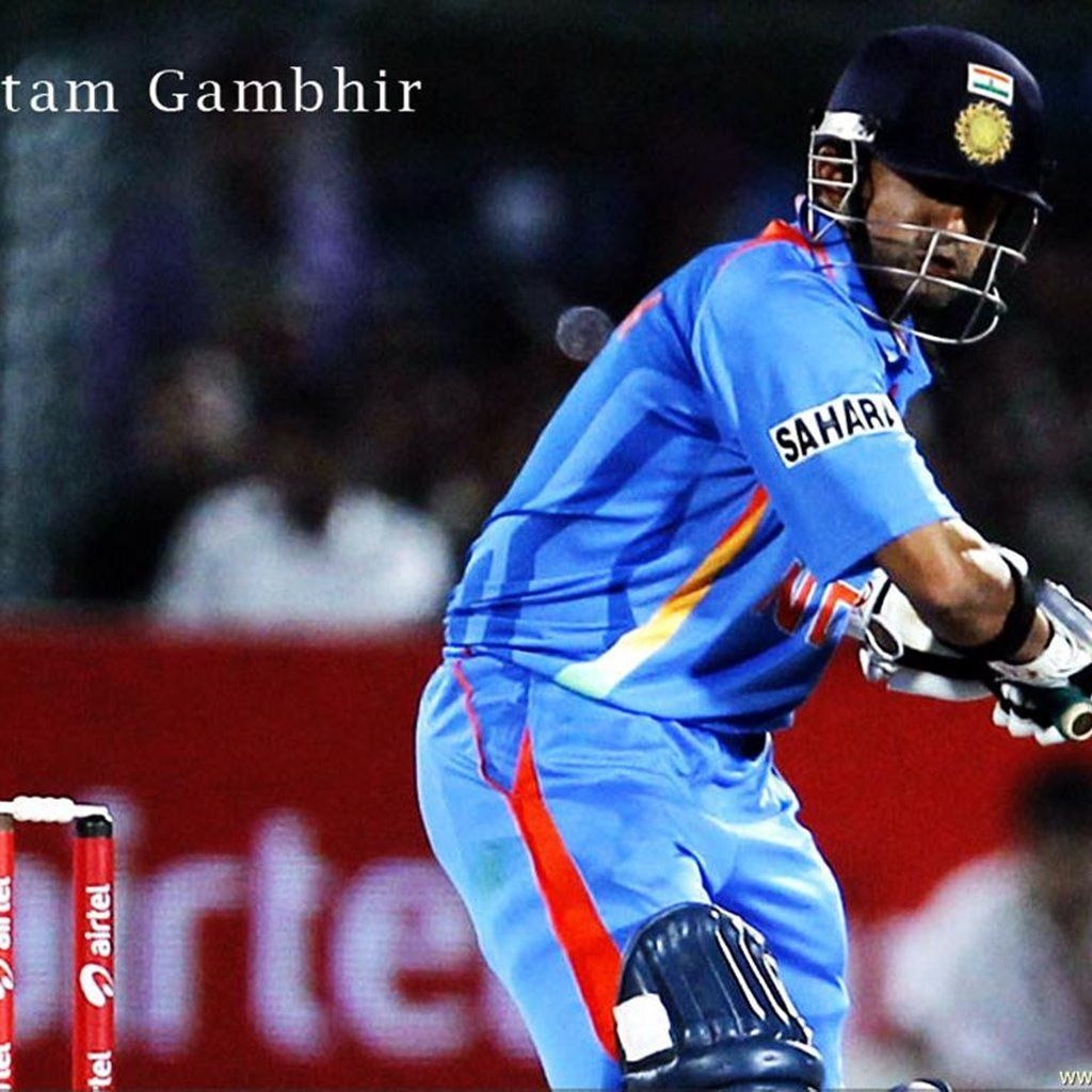 1030x1030 Gautam Gambhir wallpaper, Phone