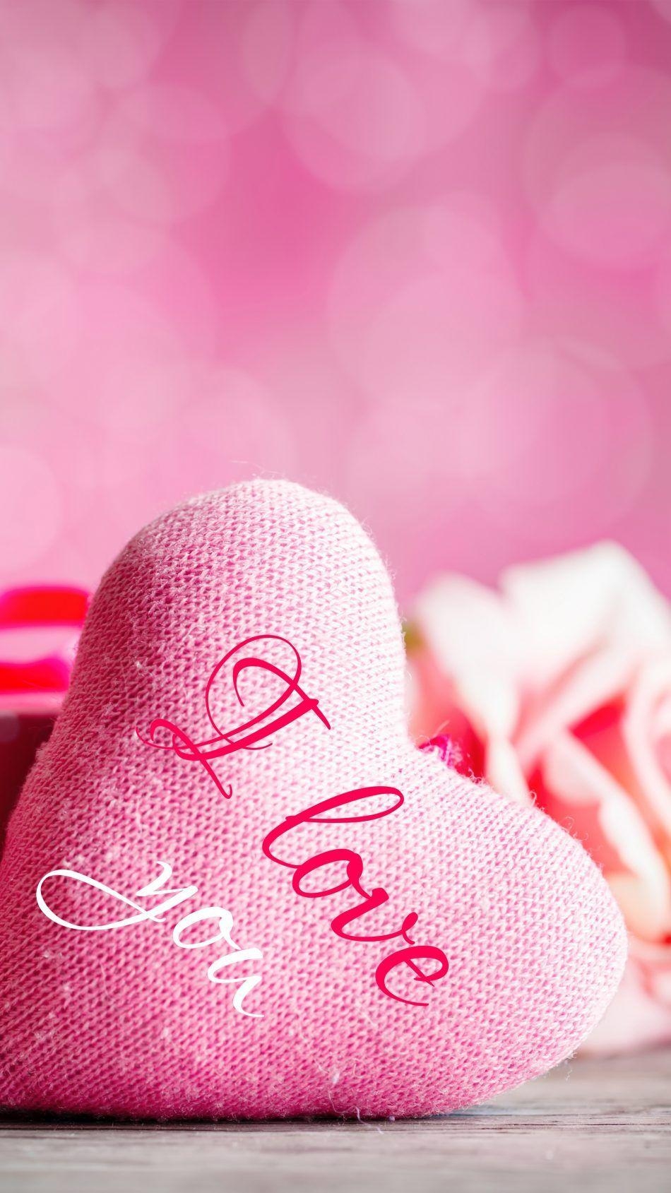 950x1690 I Love You Valentine's Day Heart Free 4K Ultra HD Mobile Wallpaper, Phone