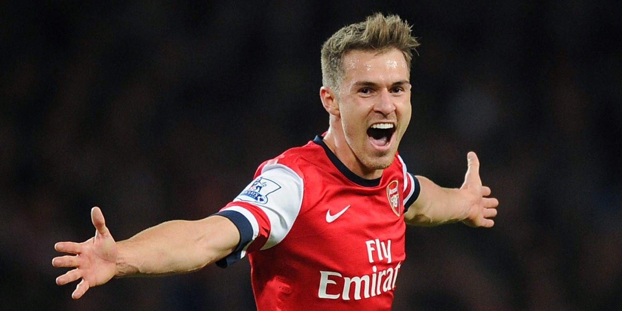 2000x1000 Download Aaron Ramsey Wallpaper HD Wallpaper, Dual Screen