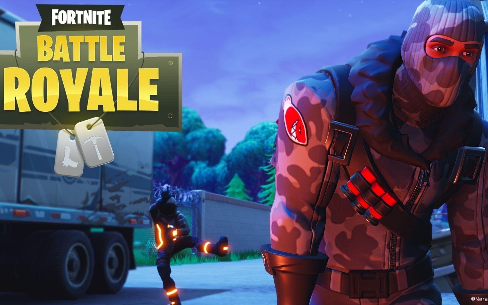 1680x1050 Fortnite Battle Royale Logo Wallpaper Free Fortnite Battle, Desktop