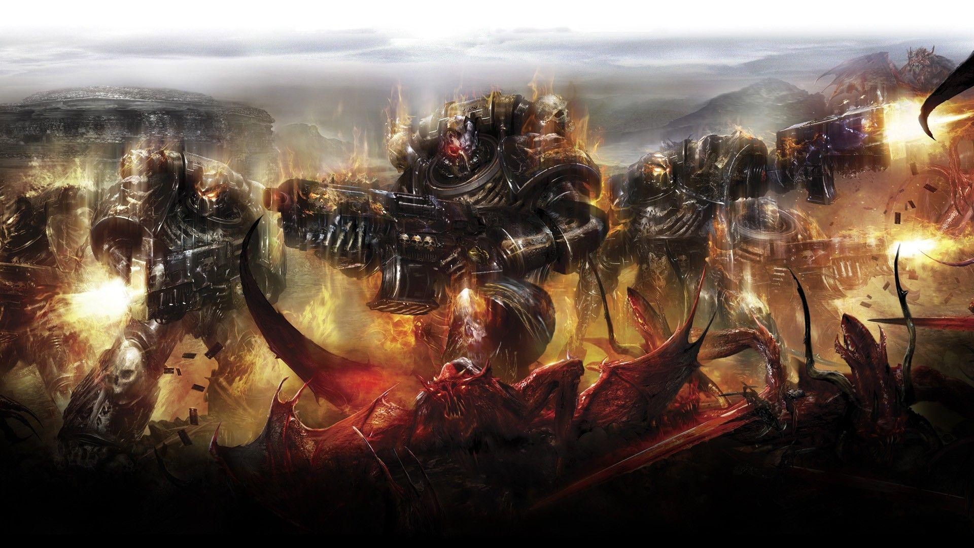 1920x1080 Wallpaper And Other Space Marine Related Art. Warhammer 000, Desktop